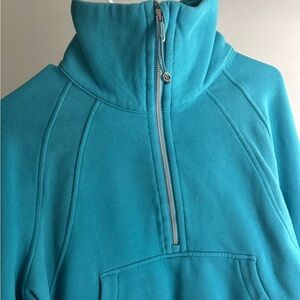 Oceanic blue scuba half zip size xs/s (out of store color)